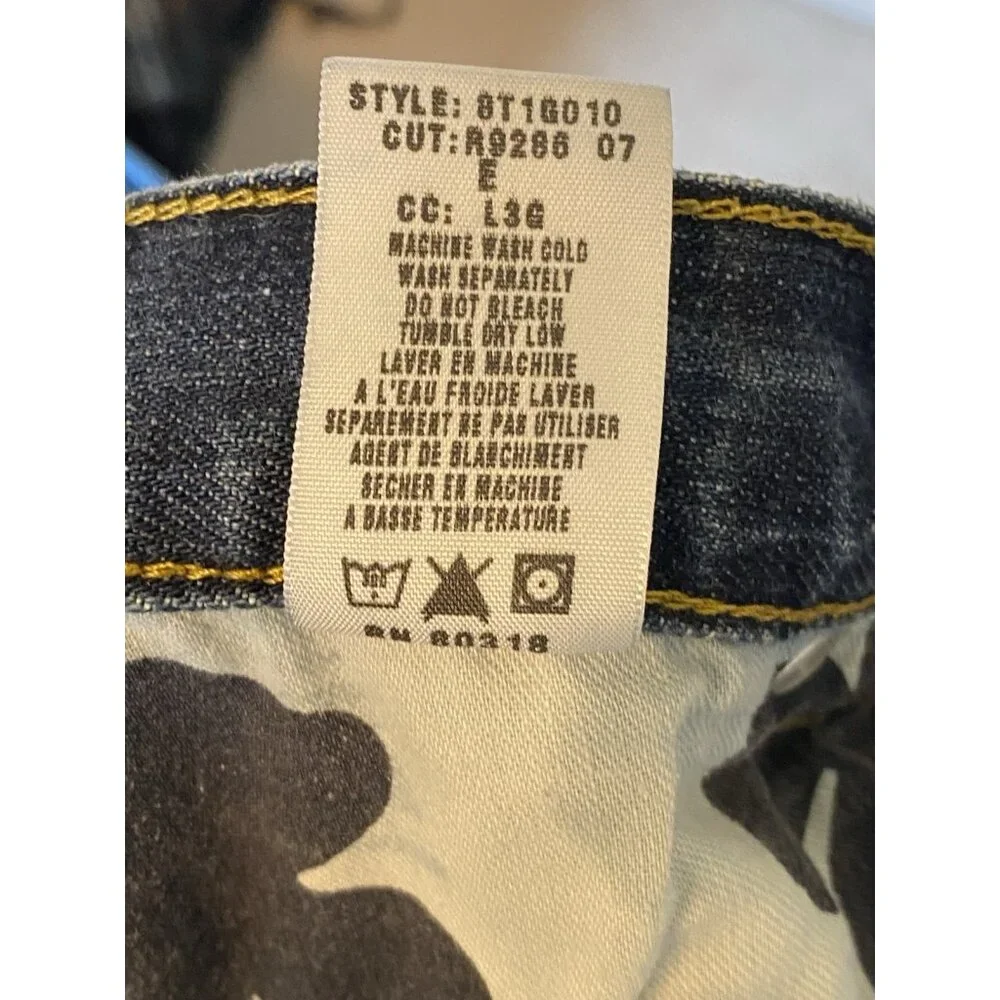 Lucky Brand Women's Classic Fit Blue Jeans Size 10 Reg Medium Wash Made In USA - Picture 9 of 15